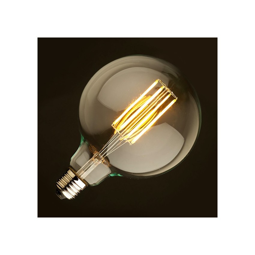Ampoule LED E27 Dimmable Filament Suprême G125 6W Lumi Light